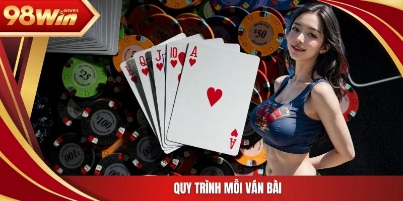 98win Tiến lên miền Nam Quy trình mỗi ván bài